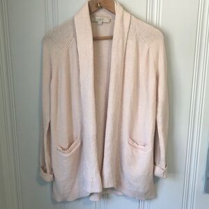 M blush cardigan